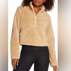 Alo Yoga - Shanti 1/2 Zip Sherpa Pullover - Size M